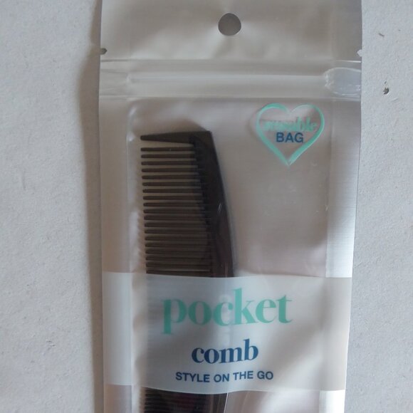 NEW IN PACKAGE CONAIR BRAND POCKET COMB LOT OF 3 - Picture 8 of 8